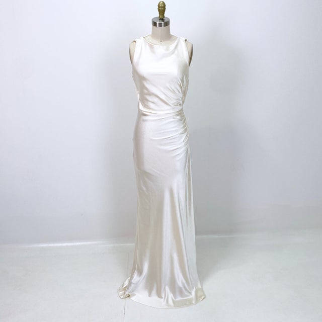 open lace back dress Rainbow Draped Dress – New York & Company