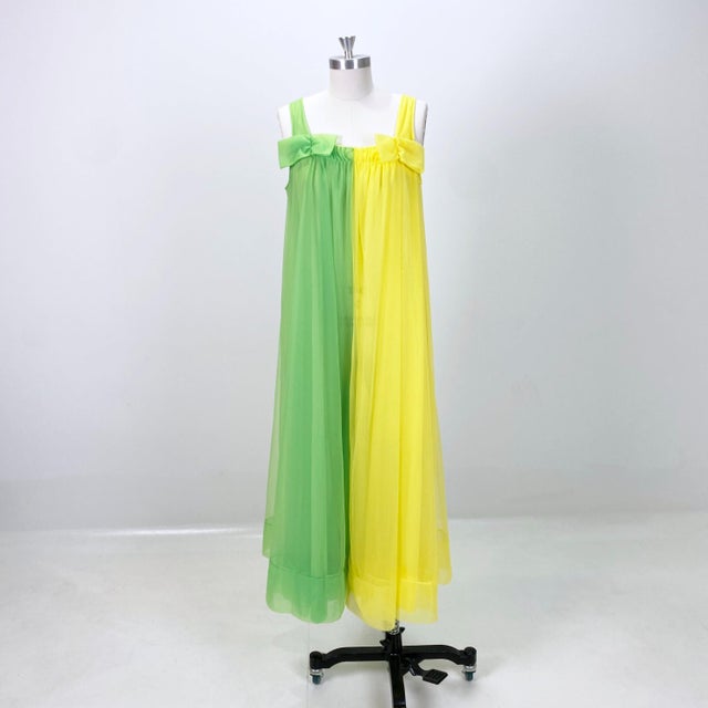 sachin and babi light blue dress Stunning Pastel Rainbow Chiffon Plunge Neck Maxi Dress | Size 8/10 | BNWOT main image 1