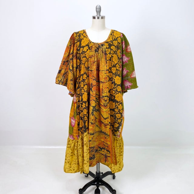 chinese dress ladies Martha-Petite Regular maxi Viya Flared Dress with scarf